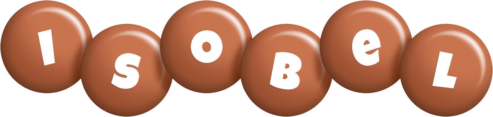 Isobel candy-brown logo