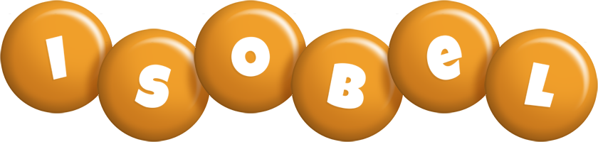 Isobel candy-orange logo