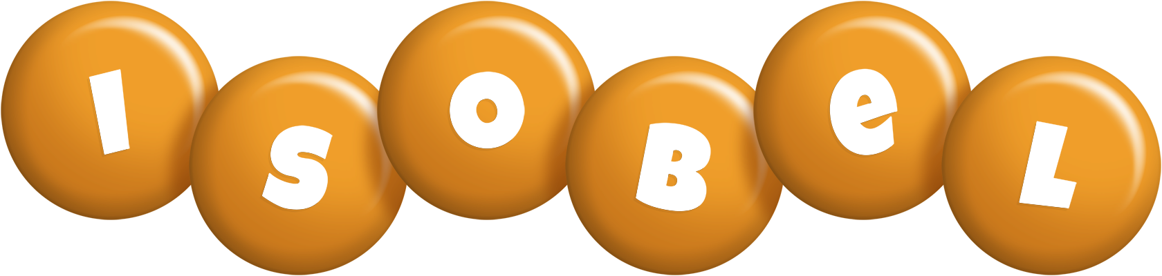 Isobel candy-orange logo