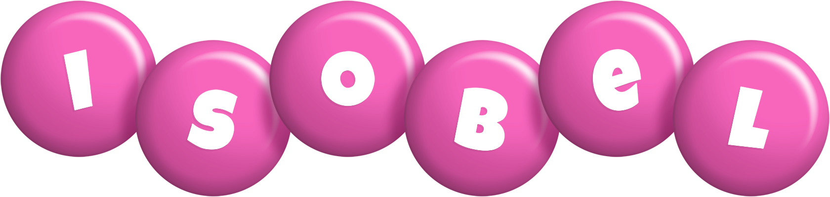Isobel candy-pink logo