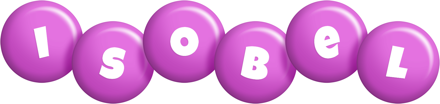 Isobel candy-purple logo