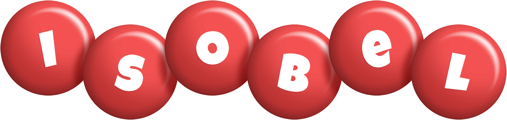 Isobel candy-red logo