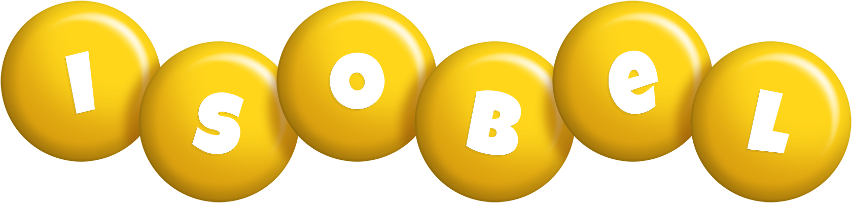 Isobel candy-yellow logo