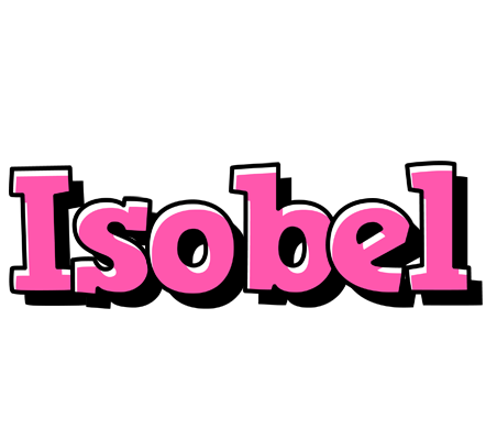 Isobel girlish logo