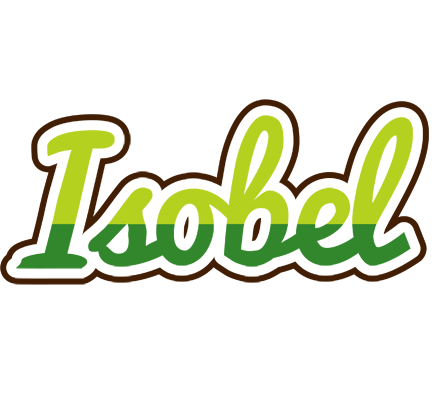 Isobel golfing logo