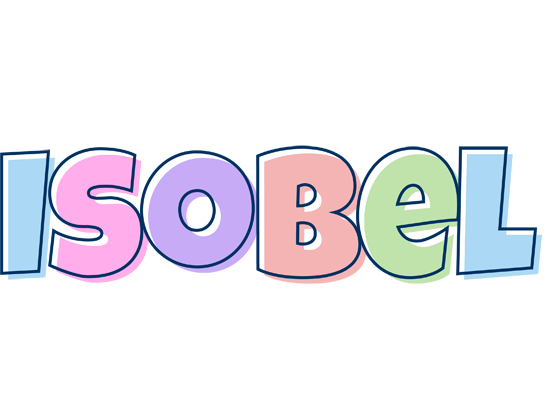 Isobel pastel logo