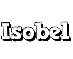 Isobel snowing logo