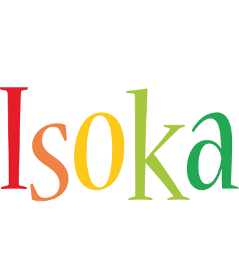 Isoka birthday logo