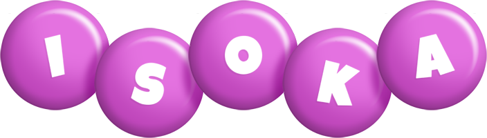 Isoka candy-purple logo