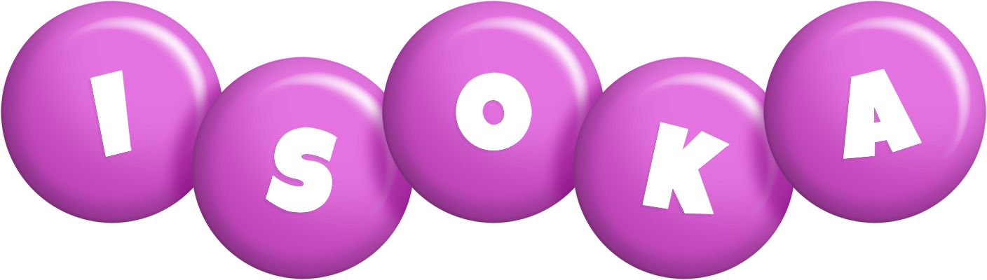 Isoka candy-purple logo