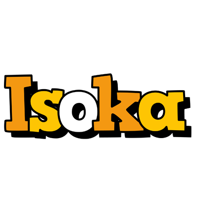 Isoka cartoon logo
