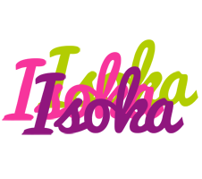 Isoka flowers logo