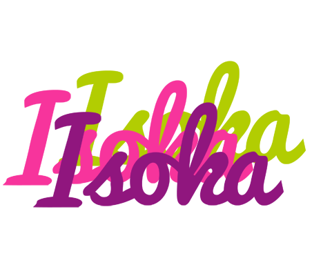Isoka flowers logo