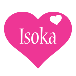 Isoka love-heart logo