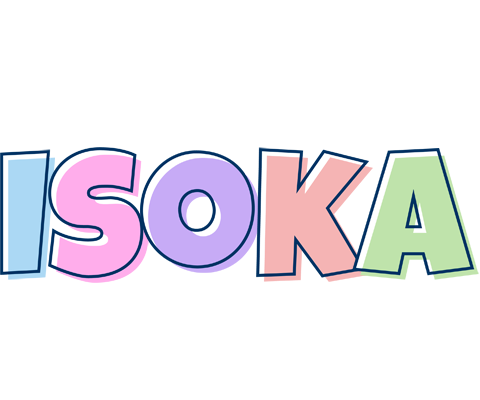 Isoka pastel logo