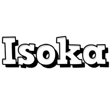 Isoka snowing logo