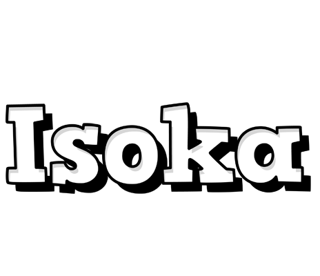 Isoka snowing logo
