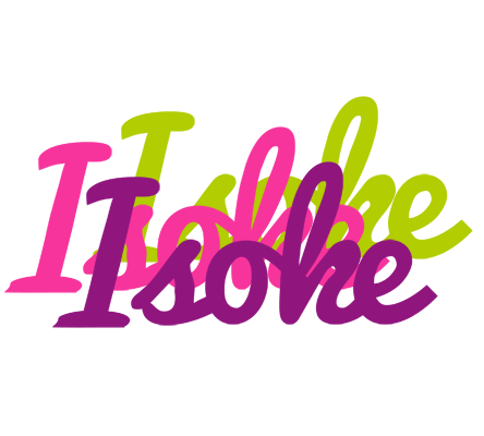 Isoke flowers logo