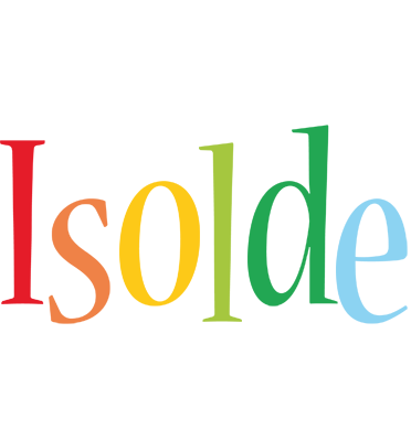 Isolde birthday logo