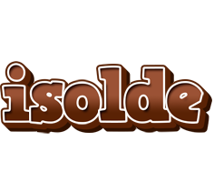 Isolde brownie logo