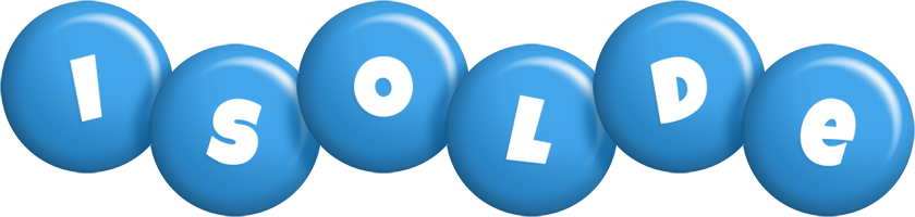 Isolde candy-blue logo