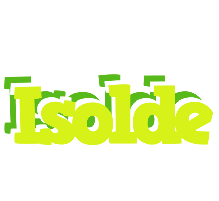 Isolde citrus logo