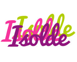 Isolde flowers logo