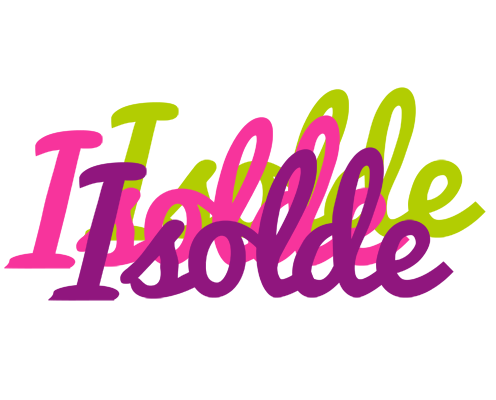 Isolde flowers logo