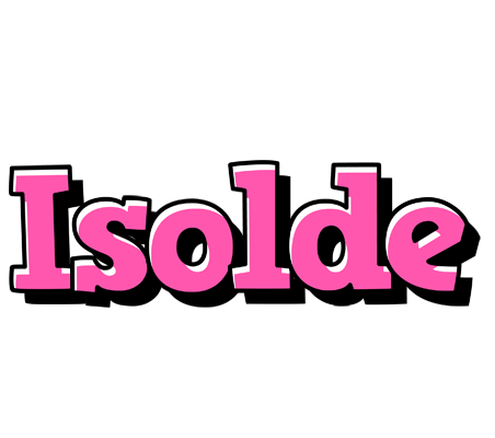 Isolde girlish logo