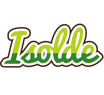 Isolde golfing logo