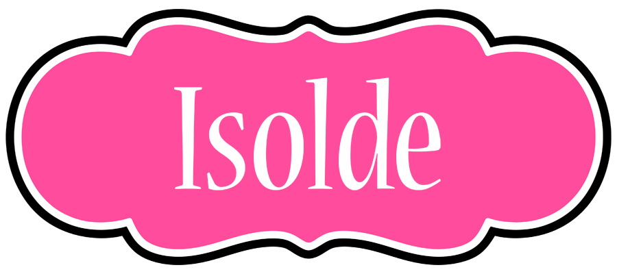 Isolde invitation logo