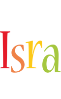Isra birthday logo