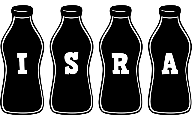 Isra bottle logo