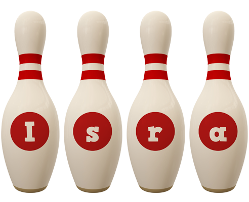 Isra bowling-pin logo