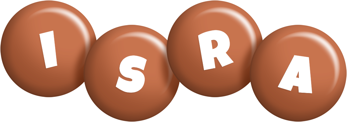 Isra candy-brown logo