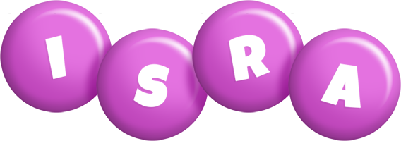 Isra candy-purple logo