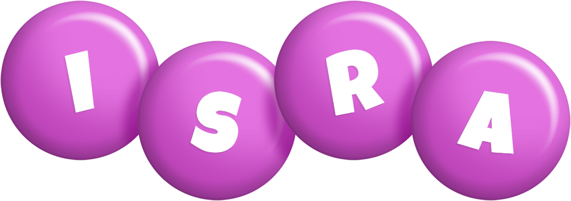 Isra candy-purple logo
