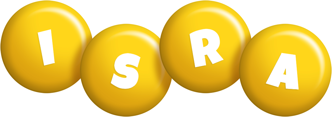 Isra candy-yellow logo