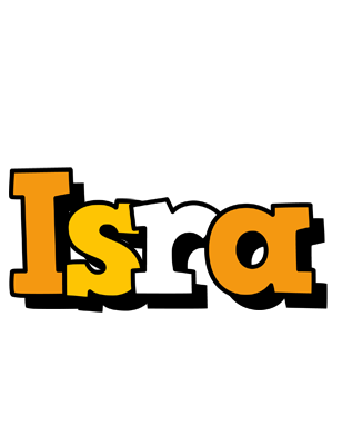 Isra cartoon logo
