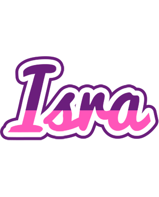 Isra cheerful logo