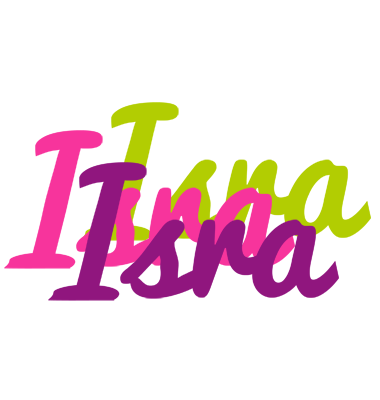 Isra flowers logo