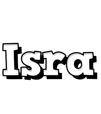 Isra snowing logo