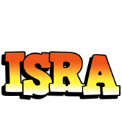 Isra sunset logo
