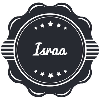 Israa badge logo