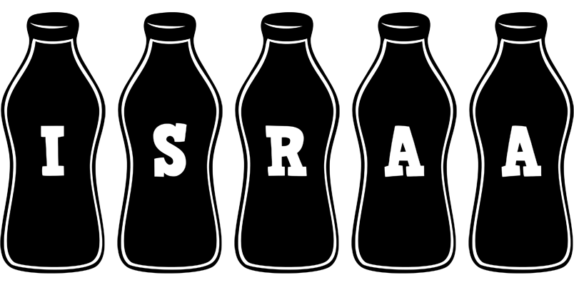 Israa bottle logo