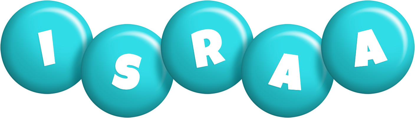Israa candy-azur logo