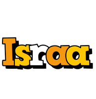 Israa cartoon logo