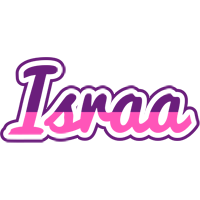 Israa cheerful logo