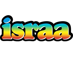 Israa color logo