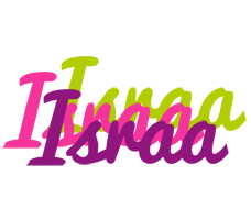 Israa flowers logo